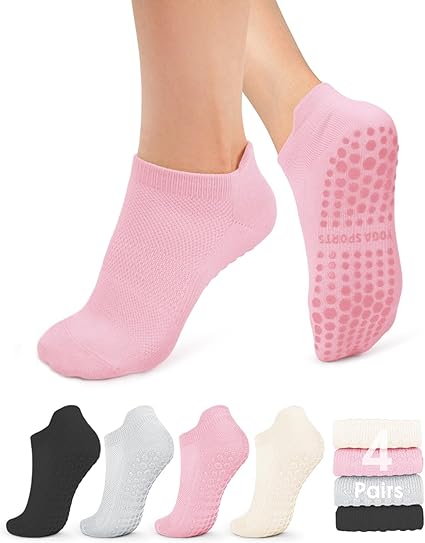 yeug pilates socks for women non slip grip socks for yoga yeug pilates socks for women non slip grip socks for yoga