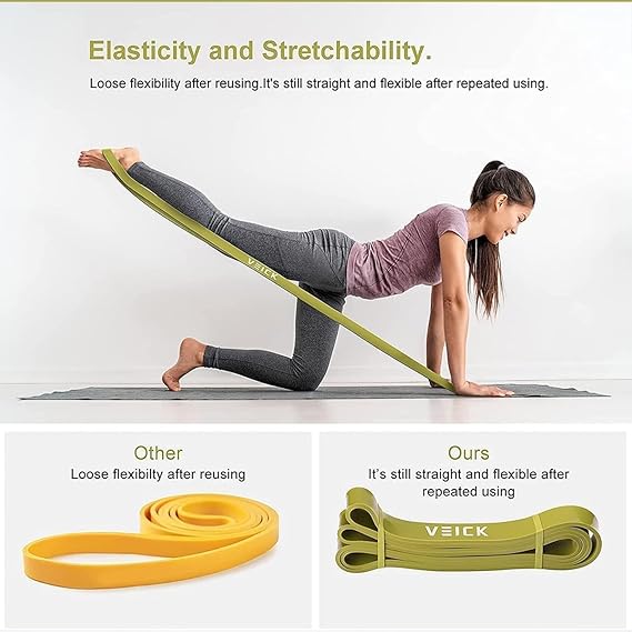 veick pull up resistance bands set, heavy stretch workout bands, fitness assistance bands for men women veick pull up resistance bands set, heavy stretch workout bands, fitness assistance bands for men women