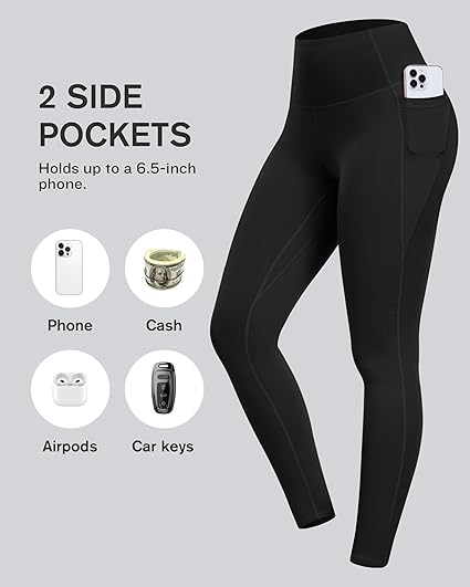 chrleisure leggings with pockets for women tummy control high waisted soft workout yoga pants chrleisure leggings with pockets for women tummy control high waisted soft workout yoga pants