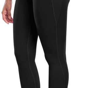 chrleisure leggings with pockets for women tummy control high waisted soft workout yoga pants