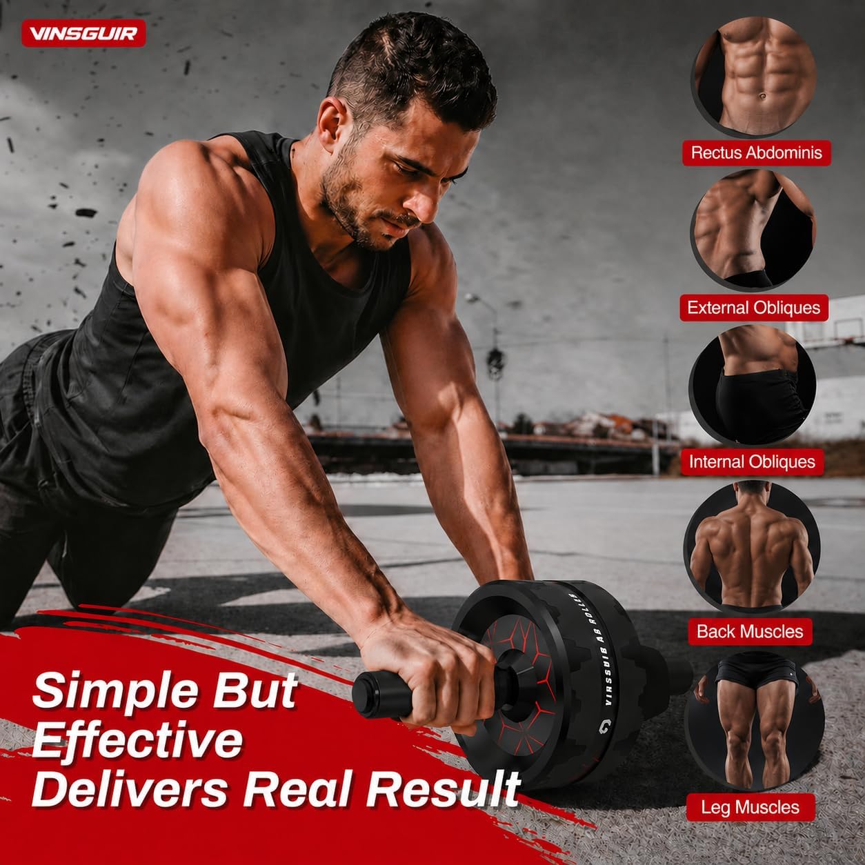 insguir ab roller wheel, abs & core workout equipment for home gym with knee pad accessories insguir ab roller wheel, abs & core workout equipment for home gym with knee pad accessories