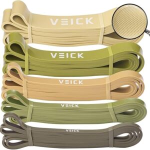 veick pull up resistance bands set, heavy stretch workout bands, fitness assistance bands for men women
