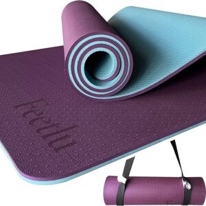 yoga mat with strap – 10mm thick