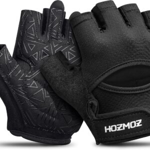 hozmoz ventilated weight lifting gloves