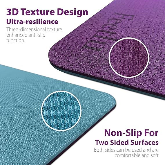 yoga mat with strap – 10mm thick yoga mat with strap – 10mm thick